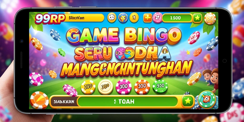 Tampilan gameplay seru dalam aplikasi Bingo 99RP.