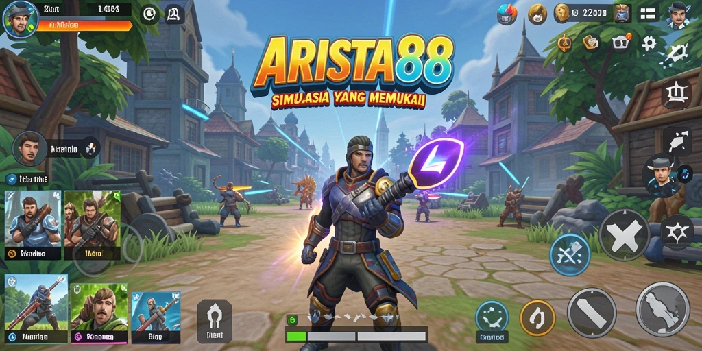 Tangkap momen seru dari gameplay simulasi ARISTA88.