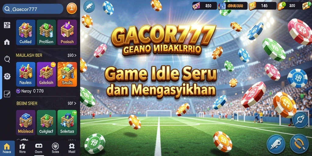 Tampilan gameplay GACOR777 yang seru dalam kategori Idle.