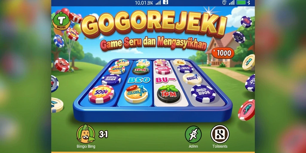 Tampilan gameplay seru saat bermain Bingo di GOGOREJEKI.