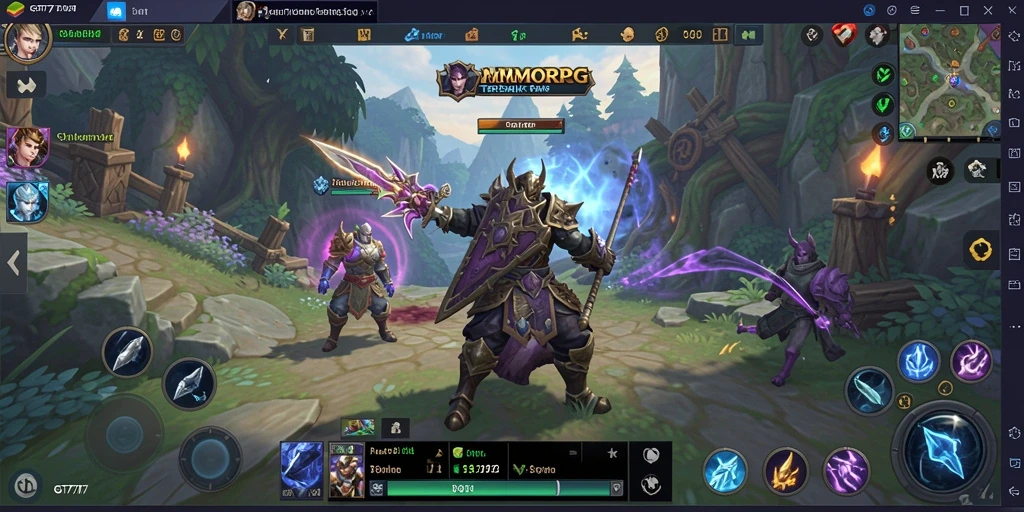 Screenshoot menampilkan aksi pertempuran seru dalam GT777.