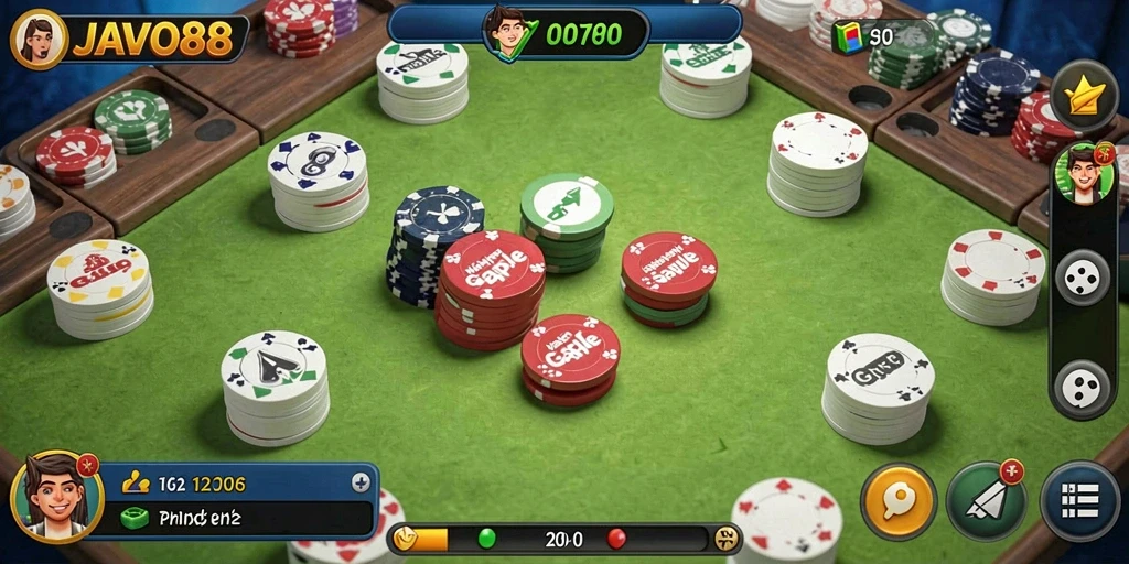 Tampilan gameplay JAVO88 yang menarik dan seru.