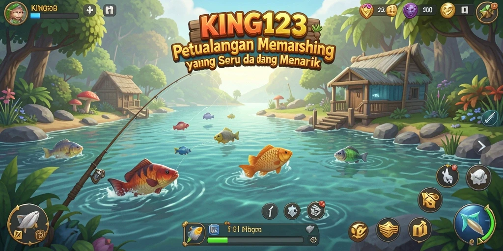 Tangkapan ikan yang mengesankan di gameplay KING123.