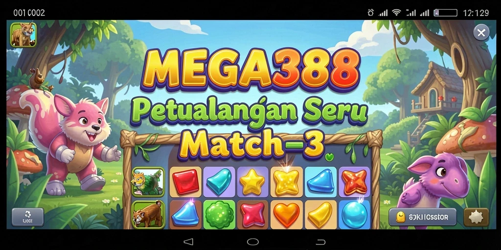 Tampilan menarik gameplay seru di MEGA388.