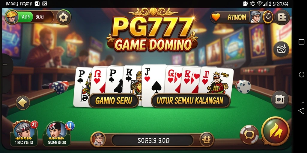 Tampilan gameplay seru di PG777 dengan suasana yang menyenangkan.