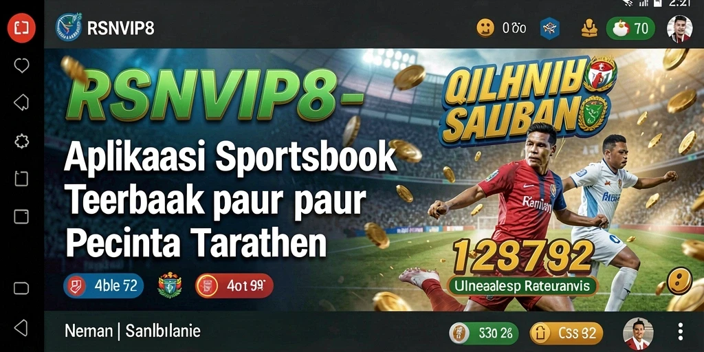 Tampilan gameplay menarik dari aplikasi Sportsbook RSNVIP8.