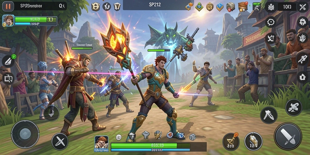Cuplikan gameplay SP212 menunjukkan suasana simulasi yang menarik.