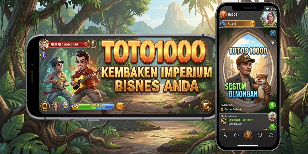 Tampilan gameplay menarik dalam TOTO1000 yang menantang.